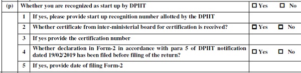 Changes in new ITR Forms for the AY 2019-2010