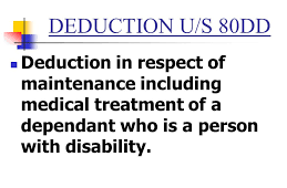 Deduction-under-section-80DD-for-Disability-of-Dependent